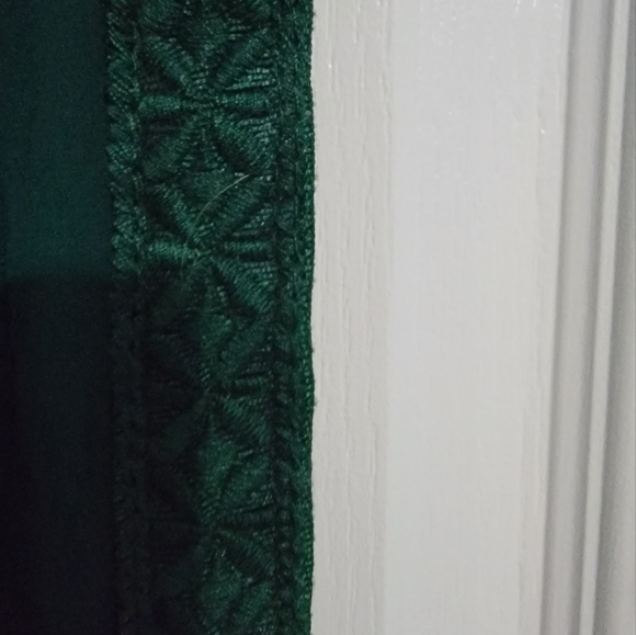 Designer Green Gown - Picture 7 of 7